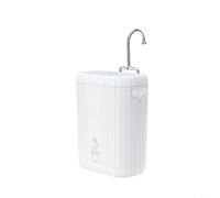 Smart WiFi Système d'arrosage automatique, kit d'irrigation goutte à goutte étanche IP66 avec minuterie et télécommande pour plantes d'intérieur, fleurs de balcon et serre, blanc
