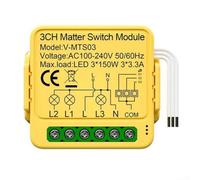 Smart WLAN Schalter 16A App Steuerung für Alexa Kompatibel Smart(1CH)