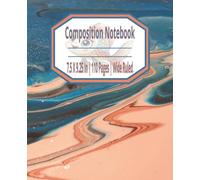 Smart Writing Composition Notebook - School, Work & Study Lined Pages: Ruled Writing Notebook | College, School, and Employee Lined paper Pad | ideal ... & Journals | 110 Pages | 7.5X9.25 Inches