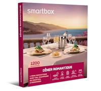 SMARTBOX - Coffret Cadeau Couple - Idée cadeau original - Idéal pour anniversaire : Dîner romantique pour un moment à deux inoubliable