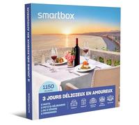 SMARTBOX - Coffret Cadeau Couple - Idée cadeau original : Séjour de 3 jours romantique et gastronomique pour un moment à deux inoubliable