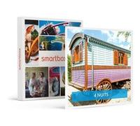 SMARTBOX - Coffret Cadeau Échappée insolite en roulotte : 5 jours près de Bordeaux avec bouteille de vin-Séjour G