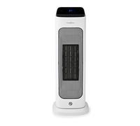 SmartLife Chauffe-ventilateur céramique PTC | Wi-Fi | 2000 W | 2 réglages de chaleur | Swing | Affichage | 10 - 49 °C | Android™ / IOS | Blanc
