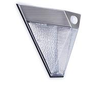 Smartlight 5000.703 Applique Solaire avec PIR, Acier,Plastique, Intégré, Gris, 12.50 x 24.00 x 19.00