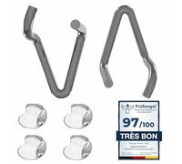 SmartProduct Ajusteurs de hauteur pour parc de jeu pour bébé, Crochets de remplacement, pack de 2 rehausseur en acier galvanisé pour parcs de jeu et set de 4 protections d’angle pour meuble