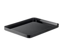 Couvercle gris pour bac de rangement L