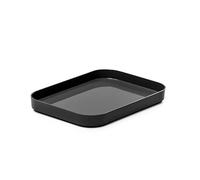 SmartStore Couvercle pour boîte de rangement S gris, plateau, empilable | Couvercle servant de plateau ou de dessous de verre, adapté à la série Compact, pour cuisine et bureau, va au lave-vaisselle