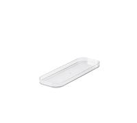 SmartStore | Couvercle Slim | Transparente | Organisateur de cuisine, salle de bain, bureau, réfrigérateur | Apte alimentaire et sans BPA | Garantie 10 ans | L29 x W10 x H2 cm
