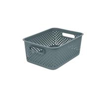 SmartStore Essence Grand panier de rangement avec poignées 6x 11,4 L Gris