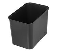 SmartStore Poubelle cuisine, grand bac 76 L, système de tri sélectif, noir | Grande boîte de collecte pour le couloir et l'entrée, à garnir d'inserts plus petits pour trier emballages et autres déchets