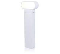 Smartwares 10.027.46 (GPI-001-HW) Luminaire Extérieur de Jardin Aluminium 9 W Blanc