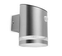 Smartwares Applique Murale Solaire Extérieure Détecteur de Mouvement - Lumière Blanc Chaud - LED 75 lm - Étanche - Sans Fil - Éclairage extérieur solaire pour Entrée Terrasse Façade Chemin - 10.045.82