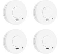 Smartwares Détecteur de fumée jeu de 4 à pile(s) (Ø x H) 100 mm x 35 mm