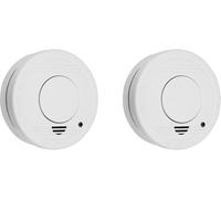 Smartwares FSM-11512 Détecteur de fumée jeu de 2 autonomie 5 ans à pile(s) (Ø x H) 100 mm x 35 mm