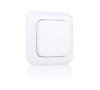 Smartwares Interrupteur Mural sans Fil Simple Plug & Connect - Utilisation intérieure - 1 Canal - Système domotique SH4-90162 Blanc