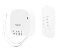 Smartwares Variateur sans fil SH4-99560 – FSK 433 MHz, Télécommande à variation, 230V/100W, Blanc