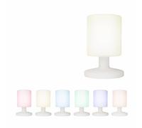 Smartwares lampe LED de table -3 modes & 7 couleurs - Sans fil, rechargeable par USB - Intérieur ou extérieur - IDE-60067