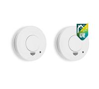Smartwares Détecteur de fumée jeu de 2 à pile(s) (Ø x H) 100 mm x 35 mm