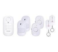 Smartwares Mini-système dalarme avec télécommande 100 dB SC50-6 G