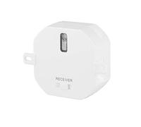 Smartwares SH4-90260 Module encastrable Plug et Connect, Contrôle de l'éclairage jusqu'à 1 000 W, Compatible avec tous les émetteurs, Blanc