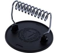 Smash Burger Press, Presse Viande Hachée, Fonte 16,5cm pour Grillades, sans PTFE Victoria 34641 Noir Noir