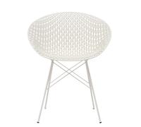 Smatrik Chaise d'extérieur Kartell blanc - 8058967287936
