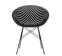 Smatrik Chaise d'extérieur Kartell Noir - 8058967287950