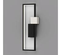 SMCCYYSD Applique Murale géométrique en métal pour Chevet, éclairage décoratif de Chambre, Lampe de Couloir à Cadre linéaire, Suspension