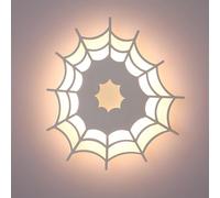 SMCCYYSD Applique Murale LED Moderne 7W Blanc Chaud, Lampe Minimaliste d'intérieur, Motif Toile d'araignée pour Chambre, Salon, Cage d'escalier, Couloir, séjour - Éclairage décoratif créati