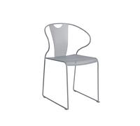 SMD Design Chaise avec accoudoirs Piazza Gris clair