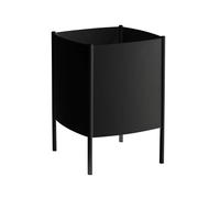 SMD Design Pot Konvex Pot Noir. grand Ø47 cm