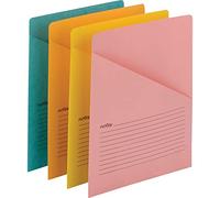 Smead Organized Up Notes 75427 Lot de 12 chemises de classement Slash Format lettre Couleurs assorties