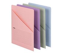 Smead Organized Up Notes 75429 Lot de 12 chemises de classement Slash Format lettre Couleurs assorties
