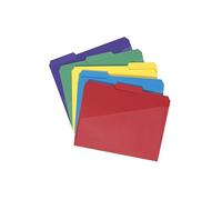 Smead Slash Pocket Poly File Folders 30 per Box Assortiment