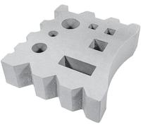 Smeeblok, 32 kg, en fonte d'acier graphite, multifonctionnel pour le pliage et le découpage