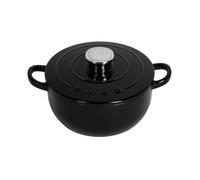 SMEG - Bratentopf - 24 cm - 4,2 l - Schwarz