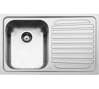 Smeg SP791D-2, Evier de comptoir, Rectangulaire, Acier inoxydable, Acier inoxydable, 1 cuve/ bac, Rectangulaire