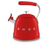 Smeg WKF01RD bouilloire 2,3 L Rouge, Acier inoxydable