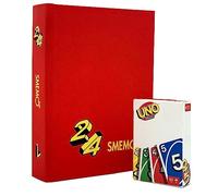 Smemoranda UNO Special Edition - Agenda scolaire 2023 - 2024 - 16 mois, septembre 23 - décembre 24, agenda scolaire avec planificateur et autocollant, couverture rigide, format 13 x 17,7 cm, cartes 1