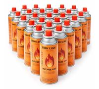 SMH LINE® Lot de 12 cartouches de gaz butane MSF-1A - 227 g - Brûleur Bunsen - Réchaud de camping - Chauffage à gaz - Brûleur à souder