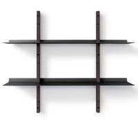 Smile Ensemble d'étagères Chêne - Noir fumé H 67,5 cm Eva Solo - 5706631205979