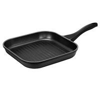 Smile Mpg-28/7/01 Poêle Grill, Moulage En Aluminium, 28 Cm, Revêtement Antiadhésif Ilag Ultimate, Fond épais, Fond cannelé, Sans Pfoa, Cuisines Céramique, Électrique, Gaz, Induction