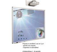 SMIT Tableau blanc/de projection 120/214 cm