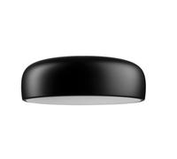 FLOS lampe au plafond plafonnier SMITHFIELD PRO C à LED (Noir mat - Méthacrylate / aluminium)