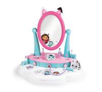 Smoby - Gabby et la Maison Magique - 3 Univers - Coiffeuse, Onglerie, Maquillage Factice - Vernis, Mascara, Peigne, Bracelets et Autres Accessoires - A Partir de 3 Ans - Fabrication Française