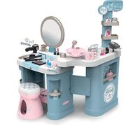 SMOBY - My Beauty Center - Coiffeuse et Institut de Beauté pour enfant - 32 accessoires réalistes avec fonctions sonores et lumières