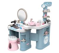 Smoby - My Beauty Center - Institut de Beauté pour Enfant - Coiffure + Onglerie + Maquillage Factice - Fonctions Sons et Lumières - 32 Accessoires - A Partir de 3 Ans - Fabrication Française