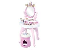 Smoby Coiffeuse Disney Princesses 2 en 1 avec tabouret rose