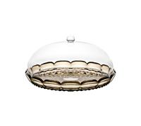 Guzzini VANITY tortiera con campana Smoke
