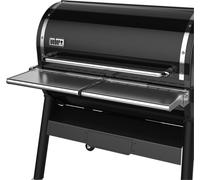 SmokeFire : table d'appoint rabattable en acier inoxydable pour barbecue Weber
